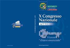 STAMPA E PUBBLICAZIONI / Opuscoli :: X Congresso Nazionale - ATTI